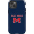 University of Mississippi Ole Miss Blue iPhone 15 Impact Case